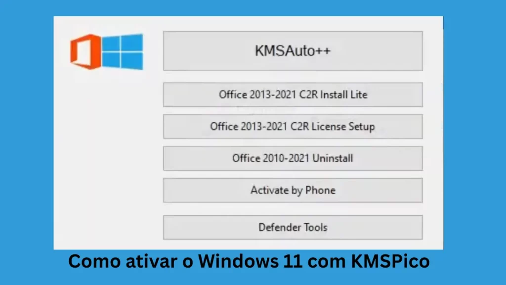 Como ativar o Windows 11 com KMSPico